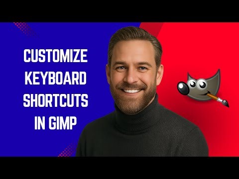 How to Customize Keyboard Shortcuts in GIMP - GIMP Tutorial for Beginners