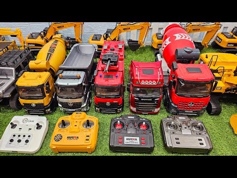 Mixer truck mercedes arocs bruder rc dump truck E 590 rc truck trailer huina excavator truk molen