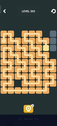 Block Blast One Line Level 203 Solution & Walkthrough | Puzzle Game (Android & iOS Shorts)