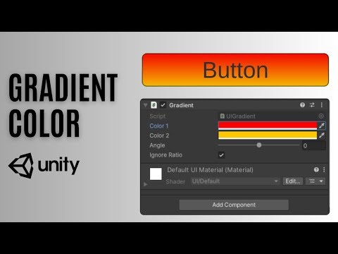 Unity Gradient UI Button Color without using photoshop or a third party software