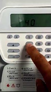 How to change master code on a DSC security system