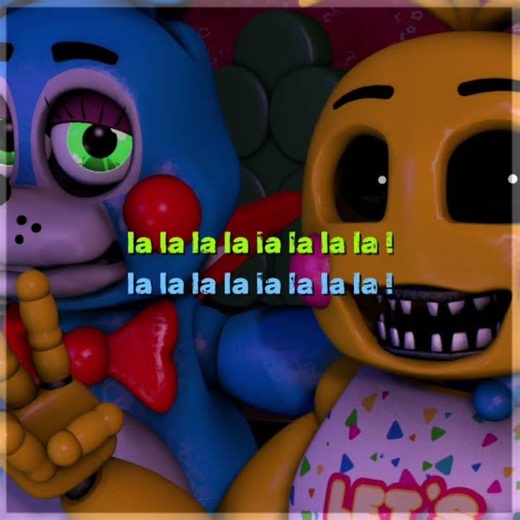toy bonnie and toy chica #fnaf #edit #capcut