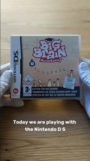 Big Brain Academy Nintendo DS #nintendo #bigbrainacademy #nintendods #retrogames #gehirnfitness