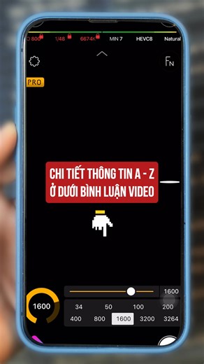 Phần 16: App quay video chuyên nghiệp cho điện thoại Androi và Iphone Filmic Pro là ứng dụng quay phim nổi tiếng, phù hợp cả người mới lẫn chuyên nghiệp, nổi bật với giao diện trực quan và tính năng sáng tạo. ✅ Tài nguyên & Tính năng nổi bật: - Điều chỉnh thủ công: ISO, shutter, WB, focus, zoom tay. - Tính năng sáng tạo: Dual Camera, Pull Focus, Live Analytics (Zebra, Focus Peaking, False Color). - Có mặt trên cả iOS và Android. 📌 Ưu điểm - Dễ dùng hơn Blackmagic, phù hợp cho quay nhanh. - Hỗ t