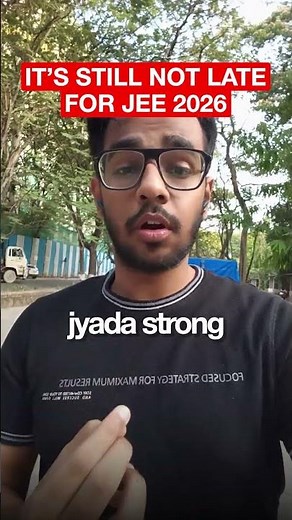 ❤️‍🩹 Only 7 days left for JEE 2026 April attempt