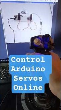 Arduino + Joystick = Remote Robot Control 🚀 #arduinoproject #arduino #arduinoservo #robotics