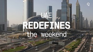 The UAE is changing its weekend to Saturday and Sunday as it seeks to draw in global investment and businesses. Greg Tanner explains from Dubai. trib.al/sZKqXzq | Bloomberg Originals