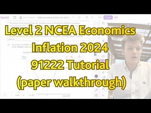 Inflation 2.1 2024 91222 economics tutorial exam walkthrough