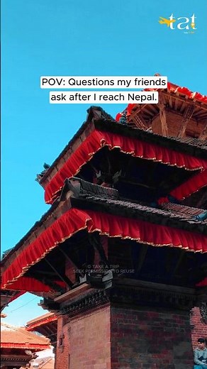 Amazing view of Kathmandu. #nepal #shorts #kathmandu #travel