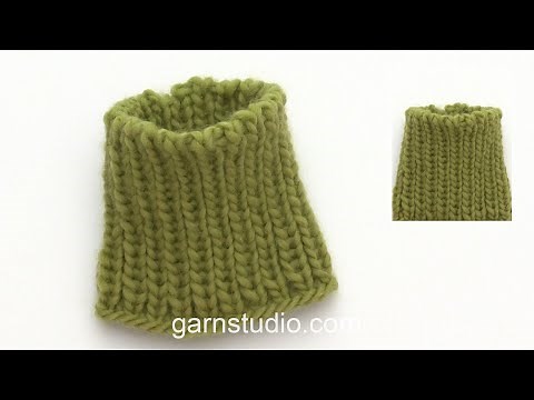 How to do an Italian cast off in the round