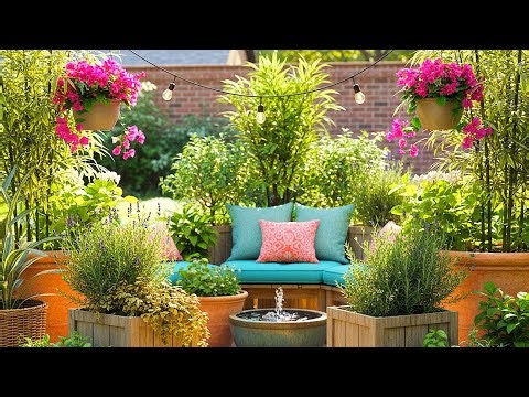 Container Oasis Garden — Maximize Your Backyard with Potted Sanctuary Designs