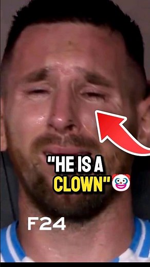 Why do people make fun of Messi's sad tears??💔😔