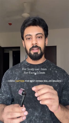Devendra Singh on Instagram: "Derma Roller vs Derma Stamp How to correctly micro needle for hair growth ? Micro Needling for face and scalp Precautions while using Micro Needling Cleaning solution name: Iso propyl alcohol Brand name: 1. PathALL Hand Rub 70% Isopropyl Alcohol Spray 2. REDCOP IPA Isopropyl alcohol 99.9% Spray Derma Roller for Scalp: 540 Titanium needling 1 mm length Derma Roller for Beard/Face: 540 Titanium needling 0.5 mm length Best Derma Roller Brands: 1. Sotrue 2. Man Matters 