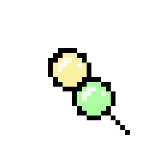 My PixilArt Dango Animation GIF | READ DESCRIPTION