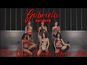 KATSEYE-GABRIELA FULL DANCE TUTORIAL MIRROR SLOW