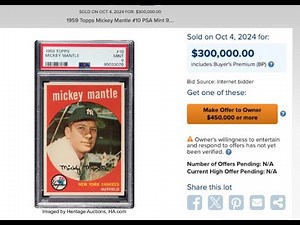 High Rollers: The 10 Highest Sportscard Sales from the Latest Heritage Auction