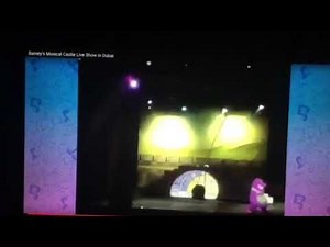 Barney & Friends Barney Castle Kiss Goodbye Live On Stage Normal And Slow 1999