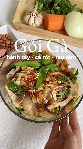 Cách Làm Gỏi Gà Hành Tây Ngon Quá Dễ
