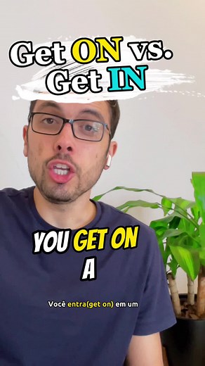 What's the difference between “Get on and Get in”?