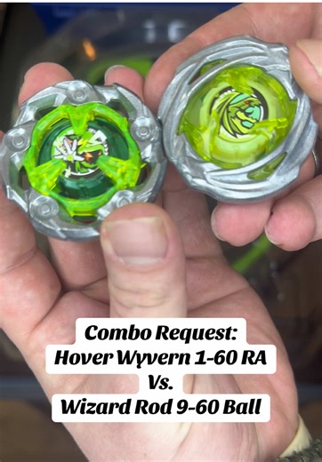 Here’s that Hover Wyvern on Rubber Accel taking on the Spamina Titan that is Wizard Rod! I appreciate the request a ton dude, it made for a fun and very fast match for sure 🤘 #beybladex #hasbro #beyblade #fyp @Arthuro