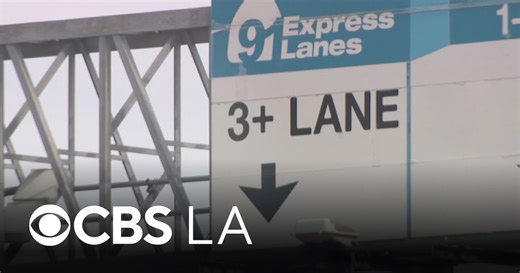 New camera system catches carpool lane violators on 91 Freeway