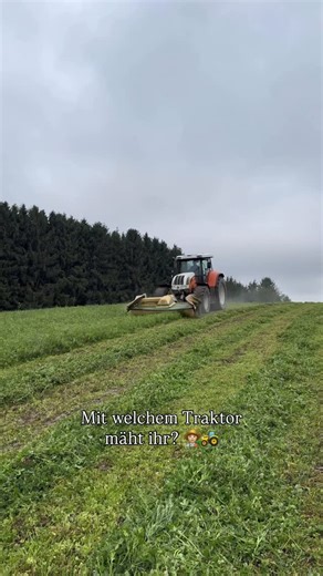 Farmtok_aut on Instagram: "Mit welchem Traktor mäht ihr? 👨🏼‍🌾🚜 #steyr #cvt #farming #agrar #landwirtschaft #oö"