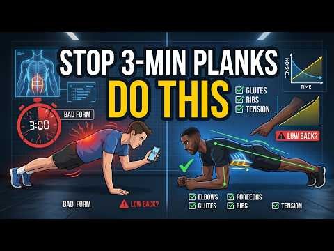 Stop Doing Planks Like This — Build Abs Without Lower Back Pain