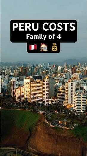 Real cost of living in Peru for a family of 4 🇵🇪🚨
