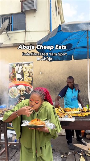 Abigail Akpeki on Instagram: "Bole and Fish Cravings Satisfied!!! We all know this spot for bole and fish in Abuja by nowww! It’s definitely my go-to for when I’m craving it Here’s how much they sell it now Plantain 1000 - 1500 Fish from 1000 Turkey 4000 Yam N500 But omo, things have changed o, they used to sell from N300 but what can we do? There are usually two vendors there. There are also chairs and tables around but people usually prefer to pick up. call them on is 08066181348, 08065784463 