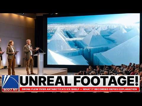 Drone Flew Over Antarctica’s Ice Shelf — What It Recorded Defies Explanation