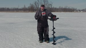 Drill holes faster and fish longer with the StrikeMaster Ice Augers Lithium 40V Auger. | Scheels Outdoors