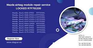 Time for service - 2/3 working days Unit must be provided to us. We send it back by DHL or FedEx | Carprotool Programmer