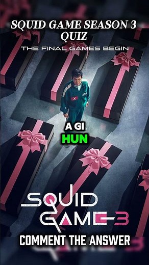 Squid Game Season 3 Quiz Part 4 | Test Your Knowledge! 🦑 | Ultimate MCQ Challenge"
