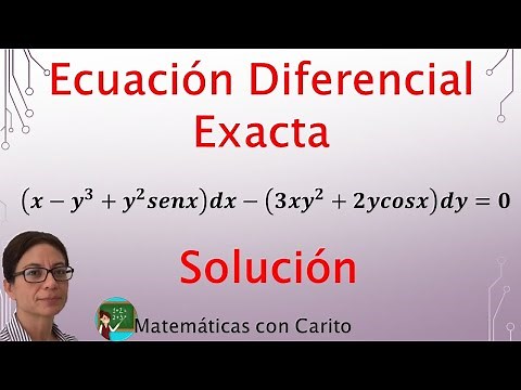 Ecuaciones Diferenciales Exactas | Ejemplo 2