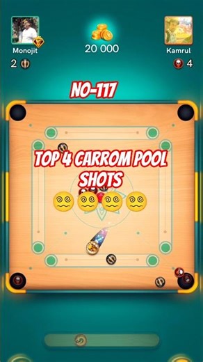 Carrom pool best tricks | Carrom league | Lucky shots | best opponent | Carrom pass | Carrom heros