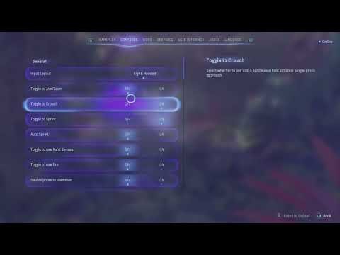 Avatar Frontiers of Pandora – How to Enable Toggle to Crouch