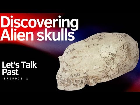 ALIEN QUARTZ SKULL WITH UNKNOWN SYMBOLISM! 🛸👽