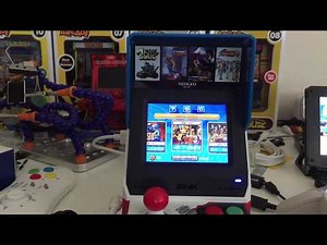 Neo Geo mini's Controllers Unboxing and testing it