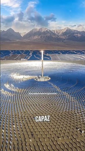 This is how a solar thermal plant works