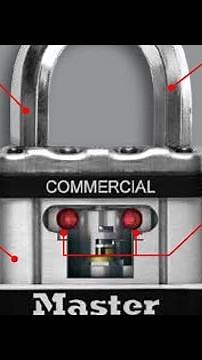 How to pick a commercial master lock