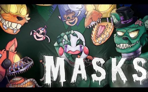 FNaF Halloween Collab - Masks by Aviators