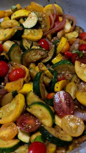 Tonight’s side dish! Sautéed squash and zucchini! #sidedishrecipes | Several People’s Mama