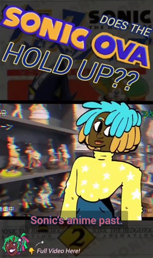 what IS the SONIC OVA? #sonic #sonicthehedgehog #sonicova #retroanime