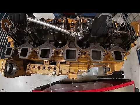 3406 Cat Caterpillar Overhead adjustment Tune up