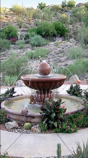 Natural Stone Fountain | Hand-Carved Outdoor Water Feature
