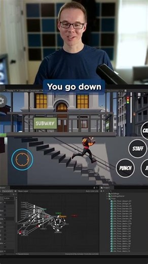 Adding an Underground Area to the 2-Land Superhero Game