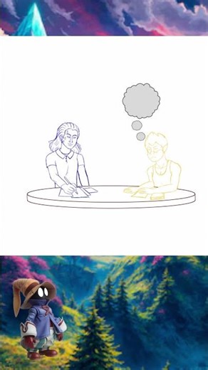 Ninjutsu in the Library #comic #digitalart #animatic #clipstudiopaint #sketch #originalcharacter