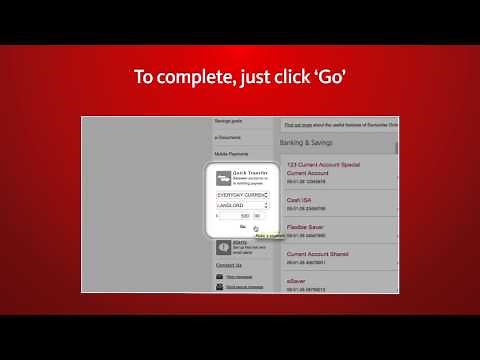 Santander Online Banking – how Quick Transfers work