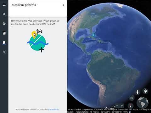 16 Exporter un fichier GPX convertir en kml ou kmz importer sur Google earth