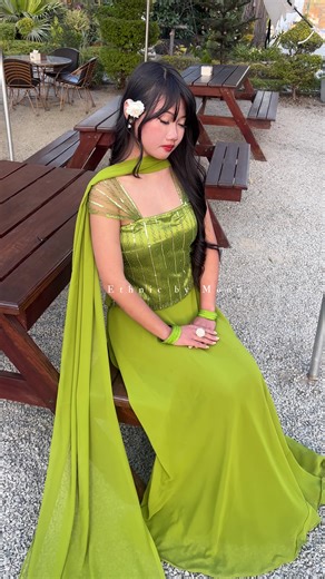 Introducing the Perfect Mehendi Green Elsa Set
